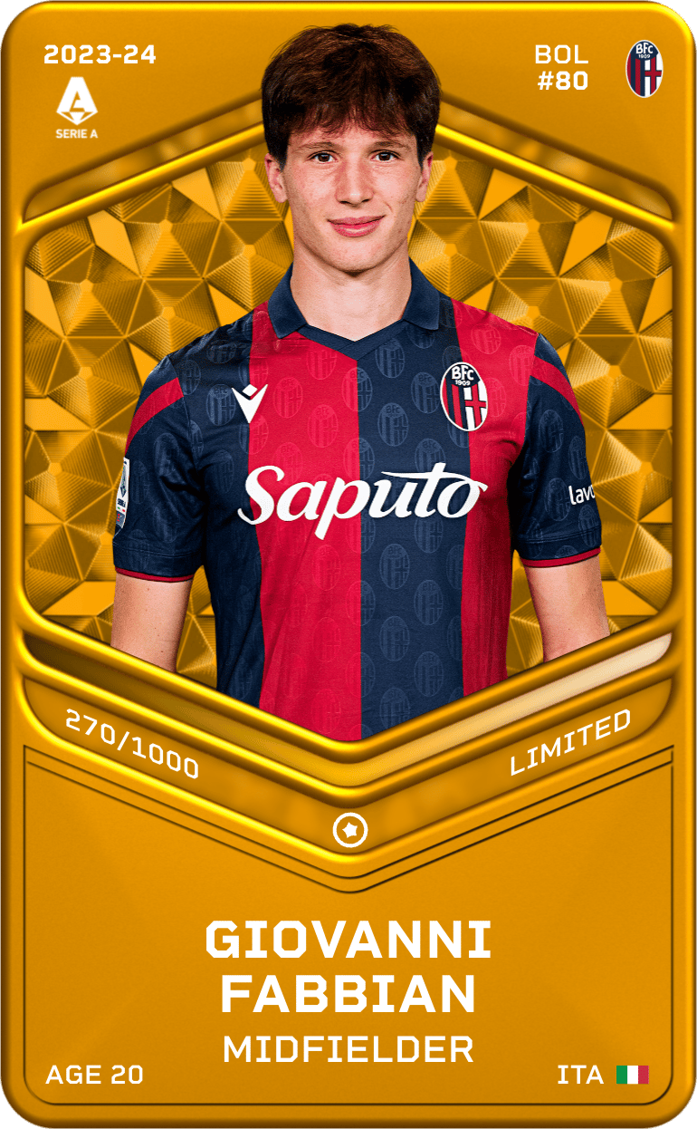 Giovanni Fabbian 2023-24 • Limited 270/1000