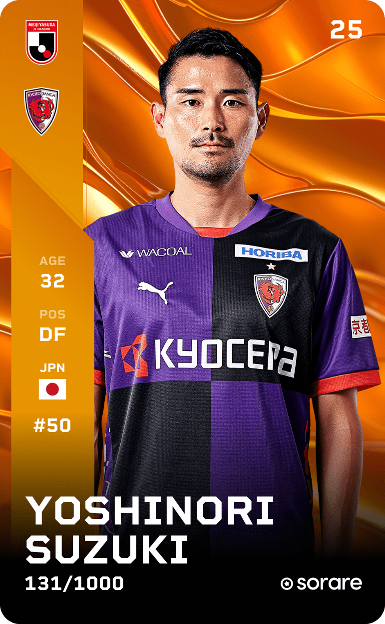 Yoshinori Suzuki 2025-26 • Limited 131/1000