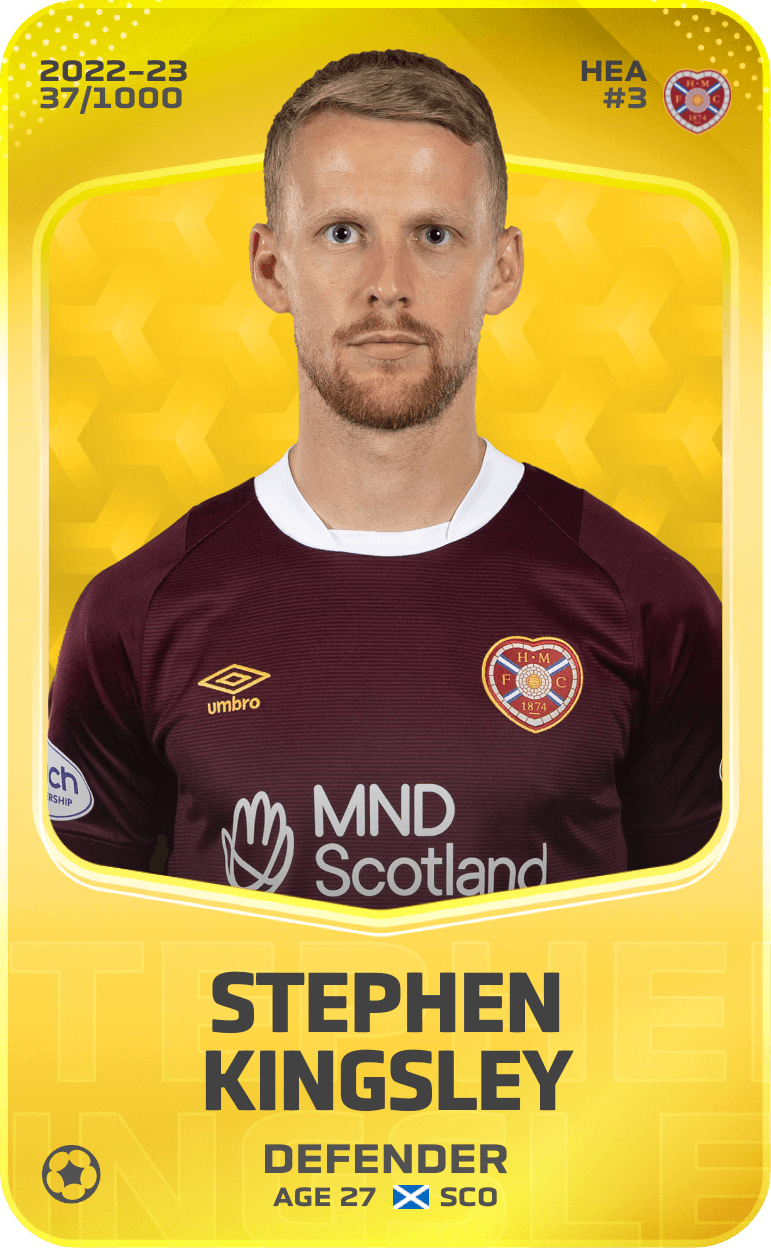 Stephen Kingsley 2022-23 • Limited 37/1000