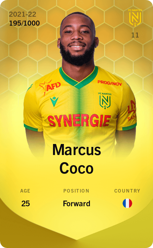 Marcus Coco 2021-22 • Limited 195/1000