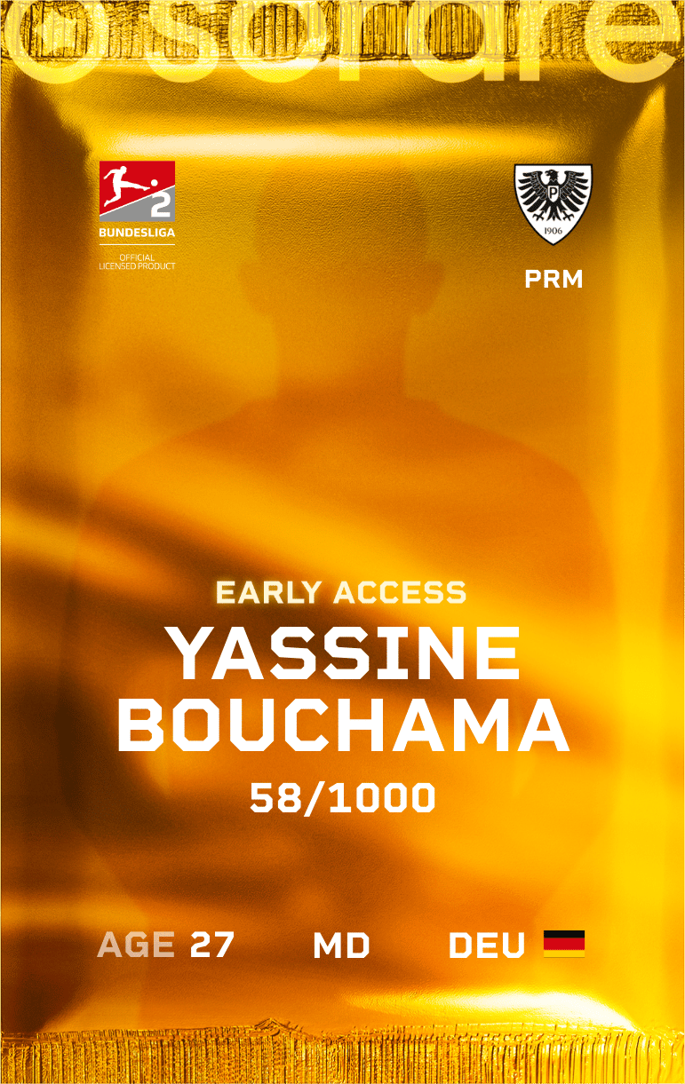 Yassine Bouchama 2024-25 • Limited 58/1000
