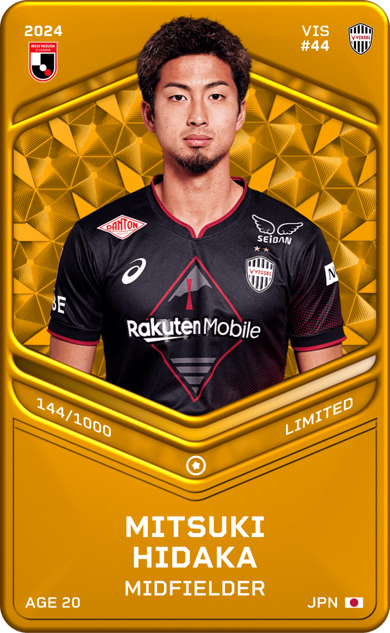 Mitsuki Hidaka 2024-25 • Limited 144/1000