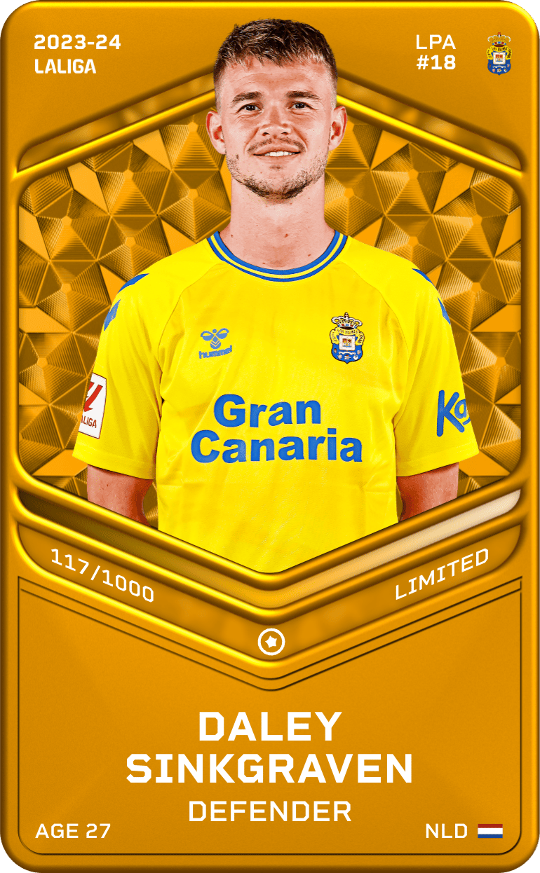 Daley Sinkgraven 2023-24 • Limited 117/1000
