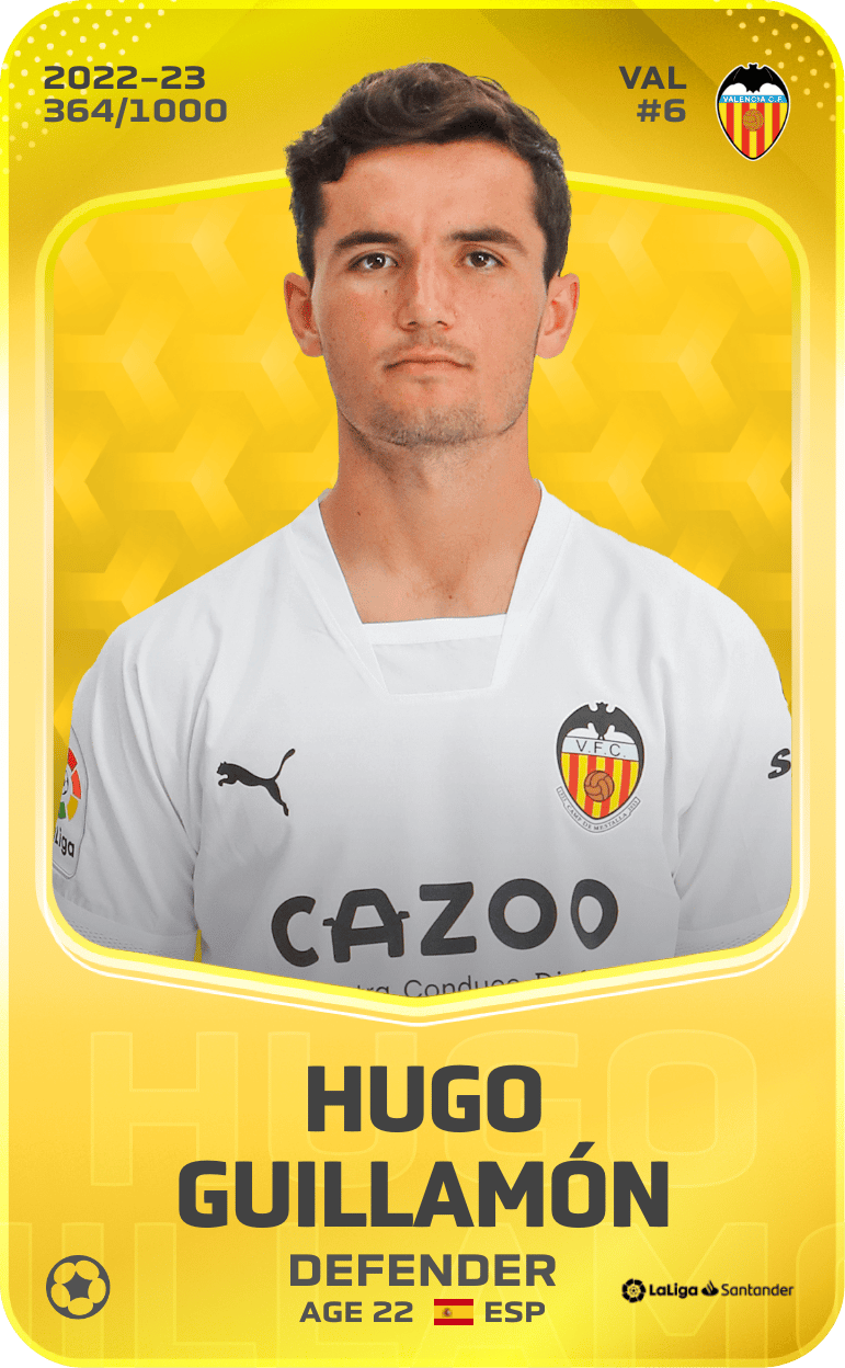 Hugo Guillamón 2022-23 • Limited 364/1000