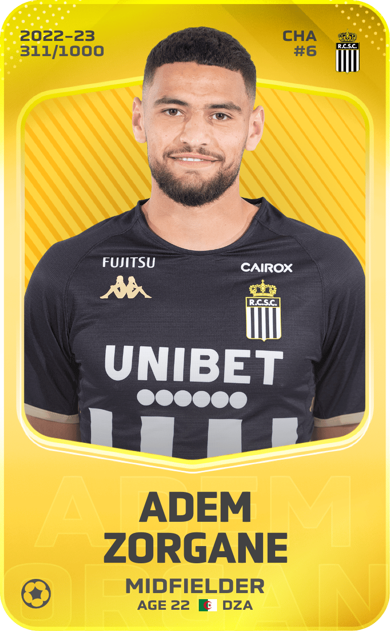 Adem Zorgane 2022-23 • Limited 311/1000
