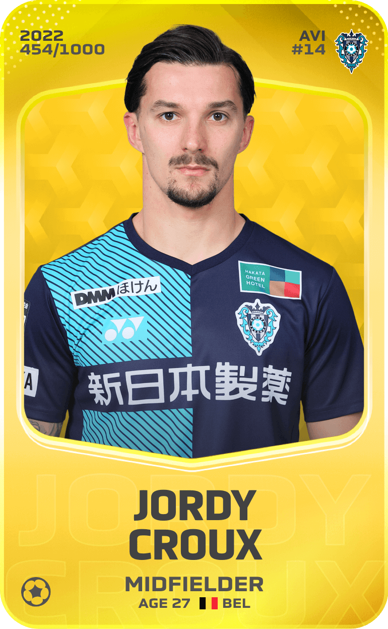 Jordy Croux 2022-23 • Limited 454/1000