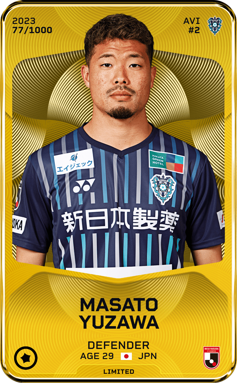 Masato Yuzawa 2023-24 • Limited 77/1000