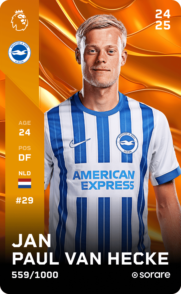 Jan Paul Van Hecke 2024-25 • Limited 559/1000