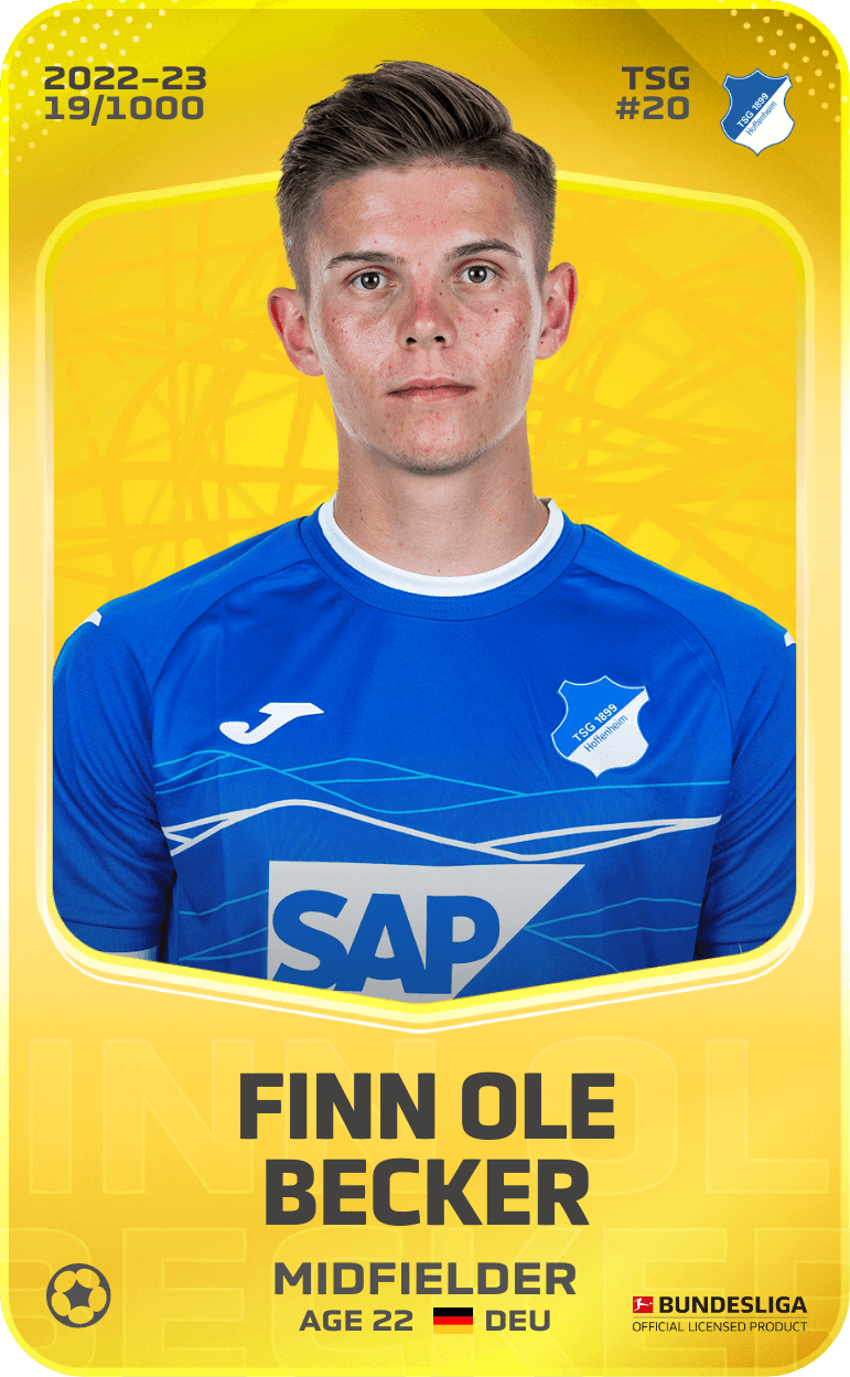 Finn Ole Becker 2022-23 • Limited 19/1000