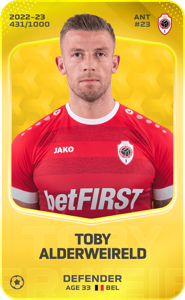 Toby Alderweireld 2022-23 • Limited 431/1000