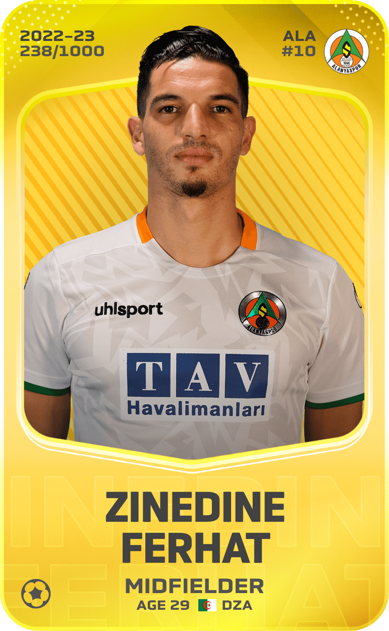 Zinedine Ferhat 2022-23 • Limited 238/1000