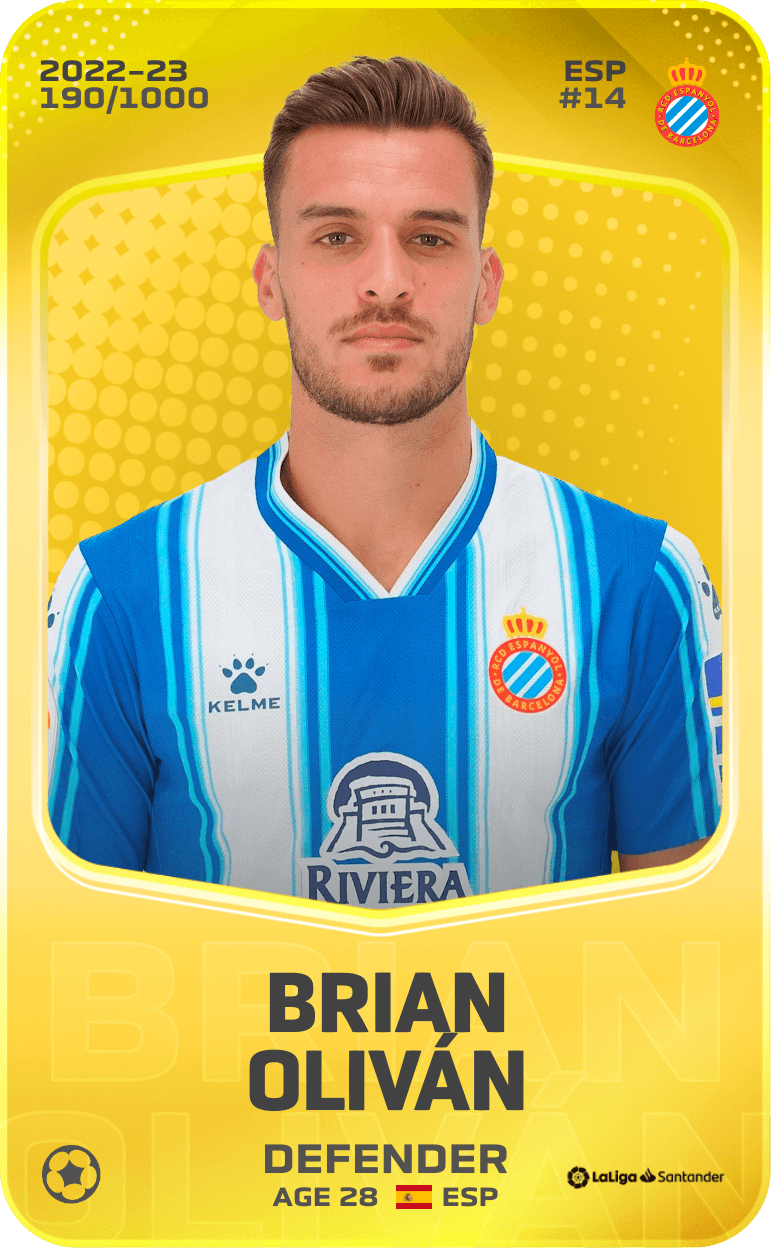 Brian Oliván 2022-23 • Limited 190/1000