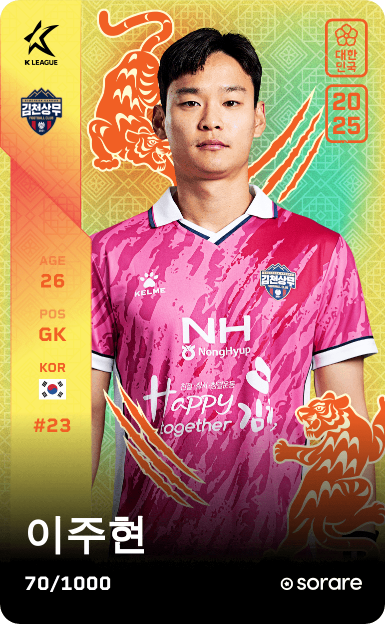 Lee Ju-Hyun 2025-26 • Limited 70/1000