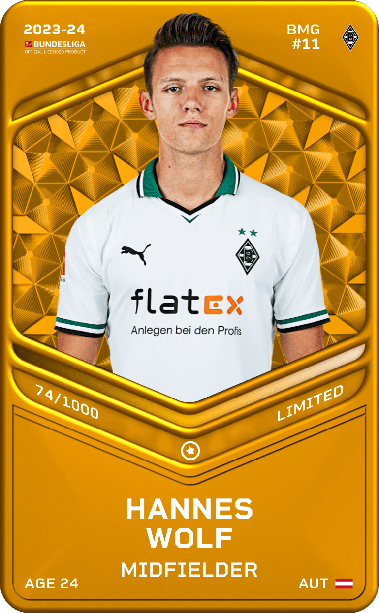 Hannes Wolf 2023-24 • Limited 74/1000