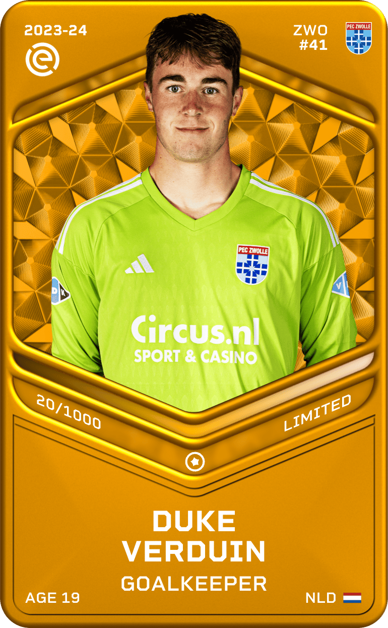 Duke Verduin 2023-24 • Limited 20/1000
