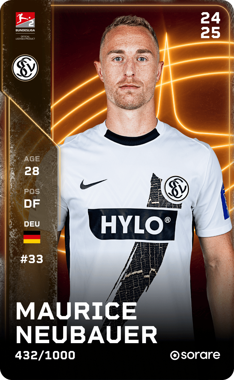 Maurice Neubauer 2024-25 • Limited 432/1000