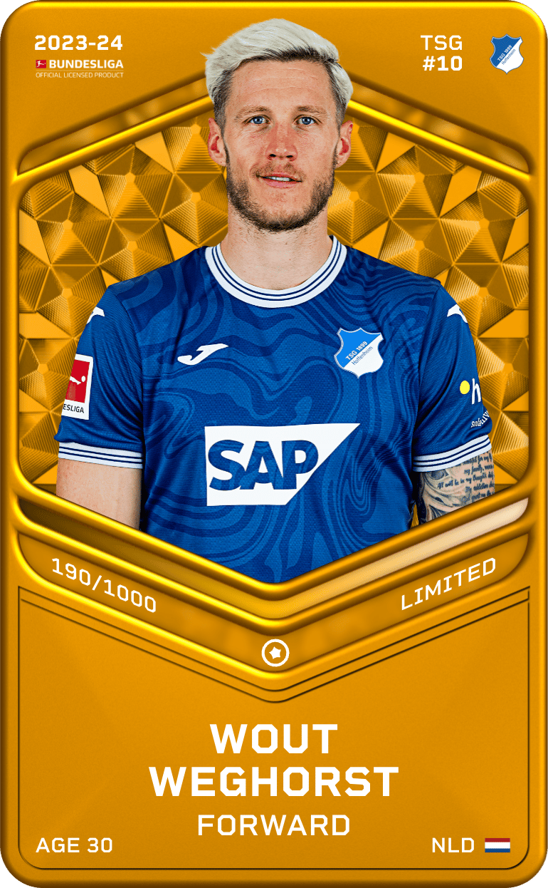 Wout Weghorst 2023-24 • Limited 190/1000