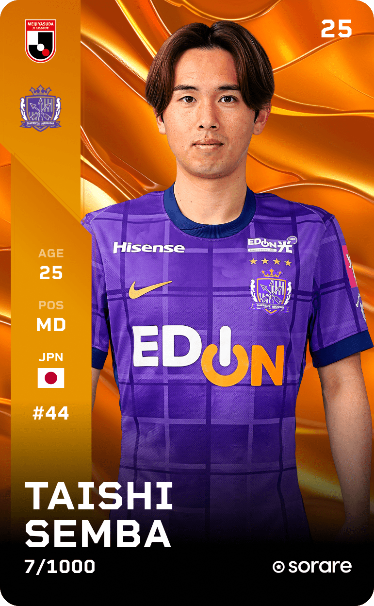 Taishi Semba 2025-26 • Limited 7/1000