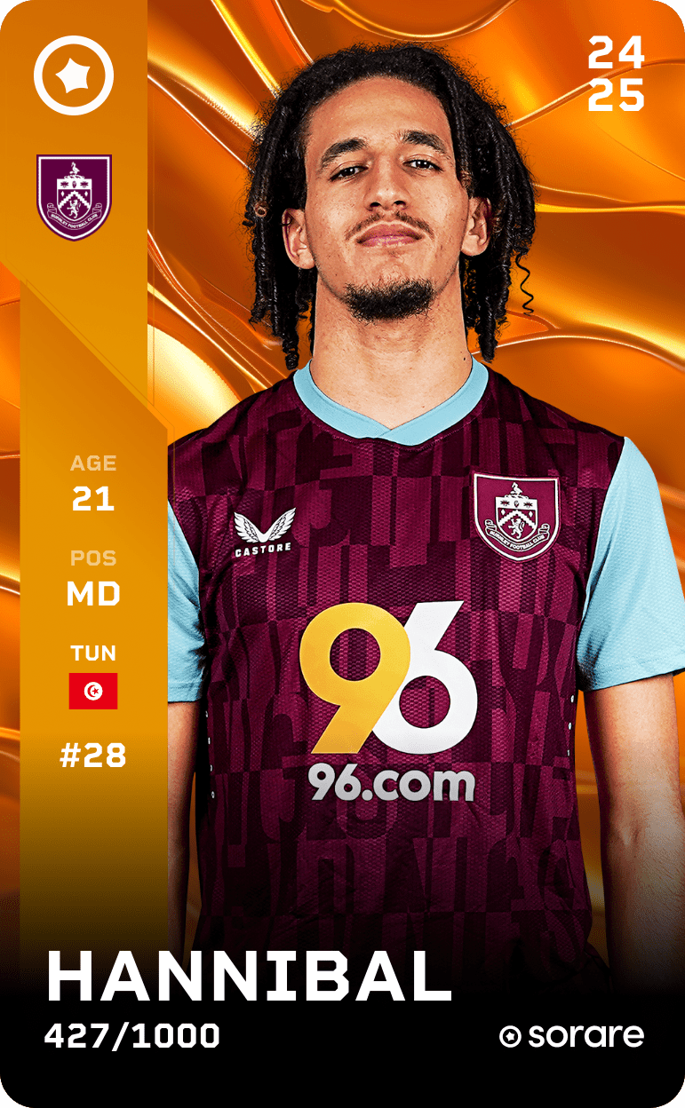 Hannibal Mejbri 2024-25 • Limited 427/1000