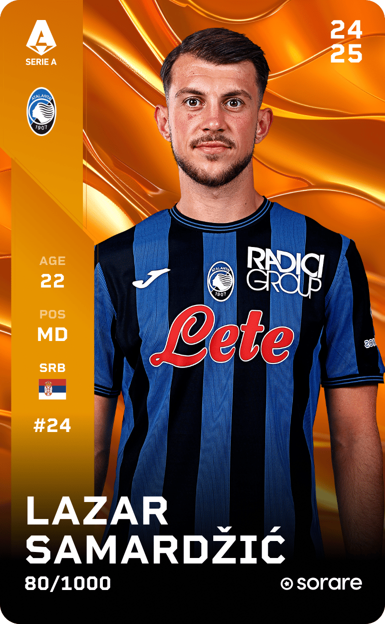 Lazar Samardžić 2024-25 • Limited 80/1000