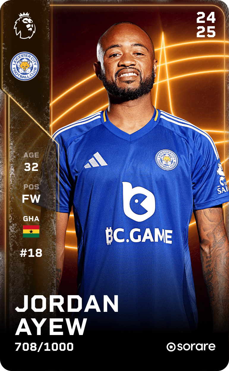 Jordan Ayew 2024-25 • Limited 708/1000