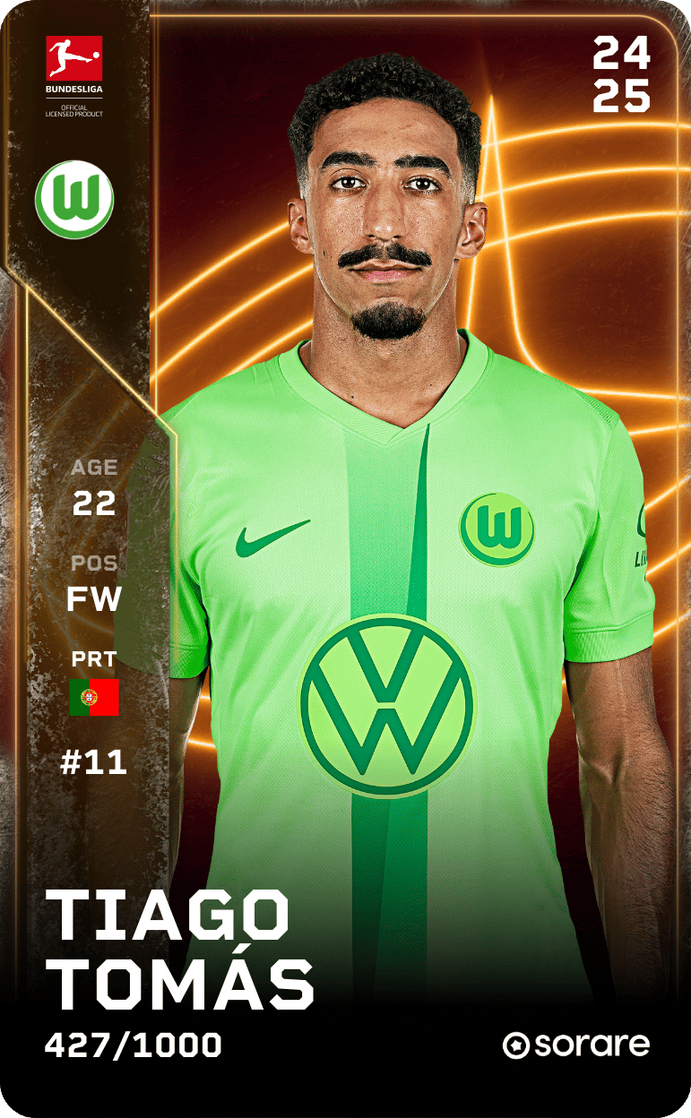 Tiago Tomás 2024-25 • Limited 427/1000