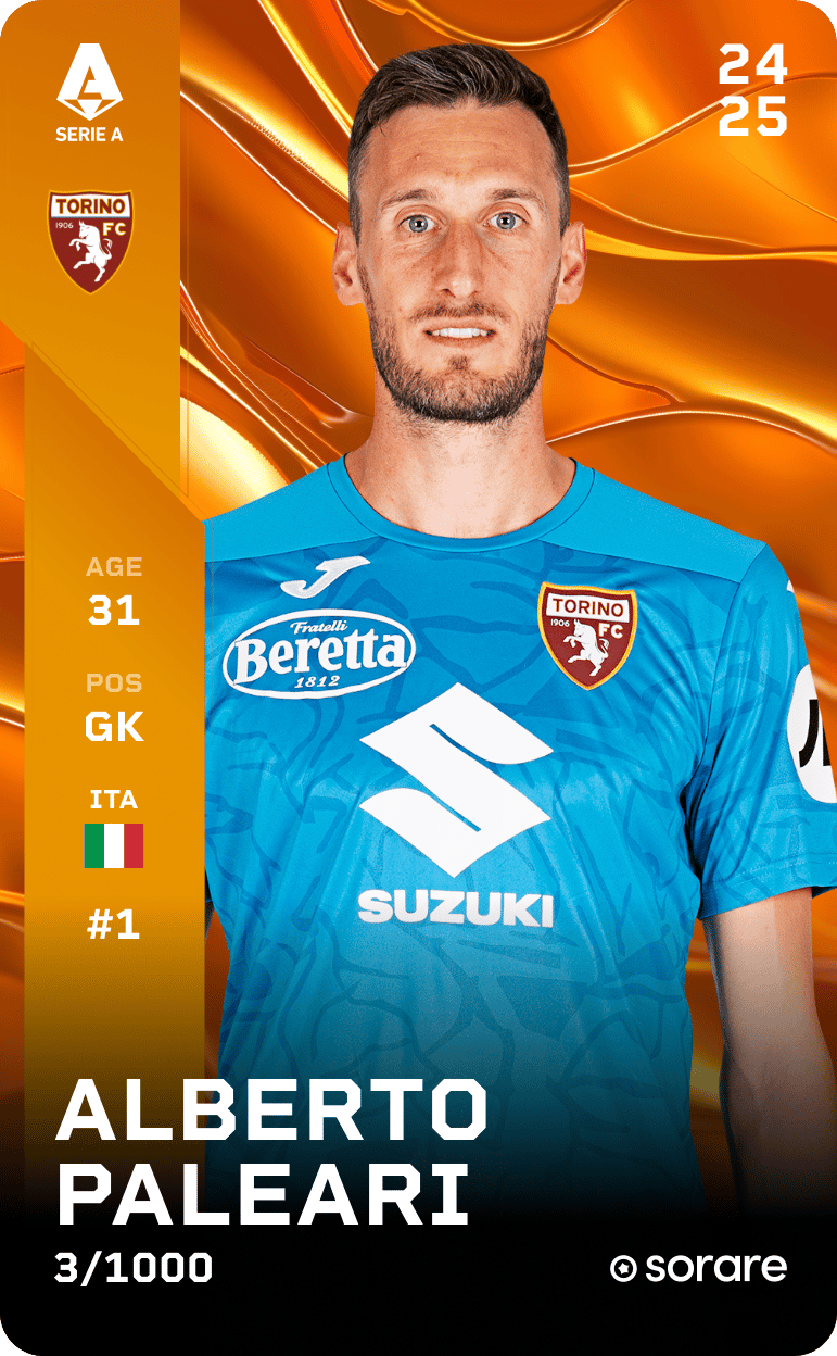 Alberto Paleari 2024-25 • Limited 3/1000