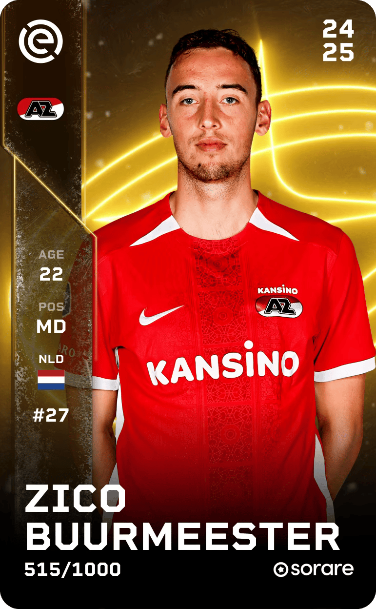 Zico Buurmeester 2024-25 • Limited 515/1000