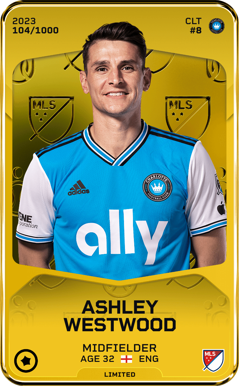 Ashley Westwood 2023-24 • Limited 104/1000
