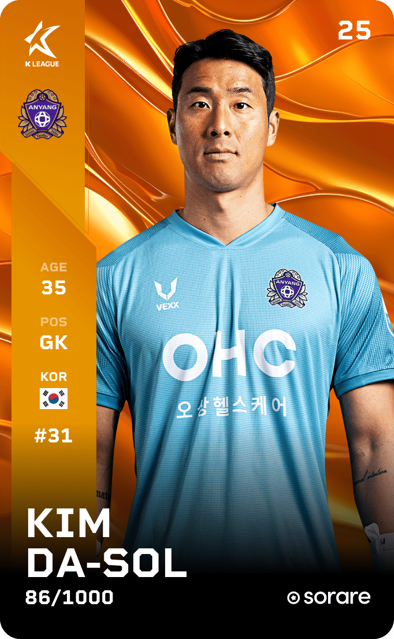 Kim Da-Sol 2025-26 • Limited 86/1000