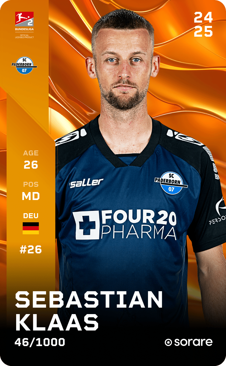 Sebastian Klaas 2024-25 • Limited 46/1000