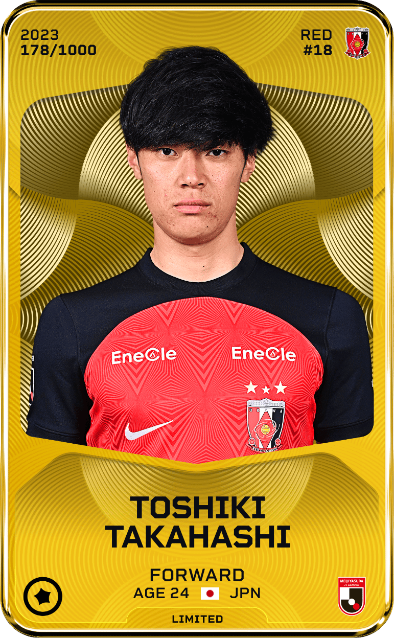 Toshiki Takahashi 2023-24 • Limited 178/1000