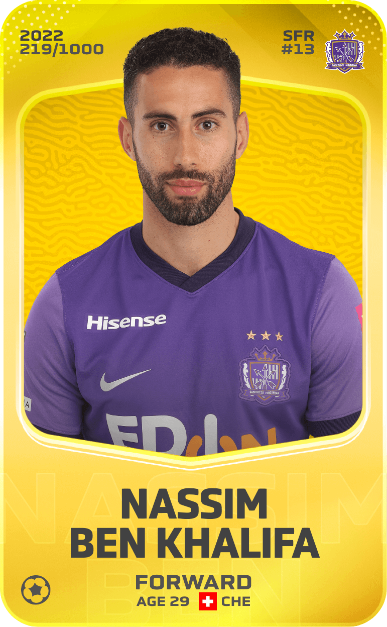 Nassim Ben Khalifa 2022-23 • Limited 219/1000