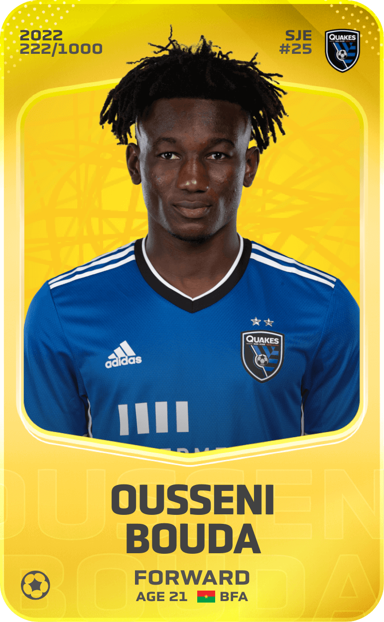 Ousseni Bouda 2022-23 • Limited 222/1000