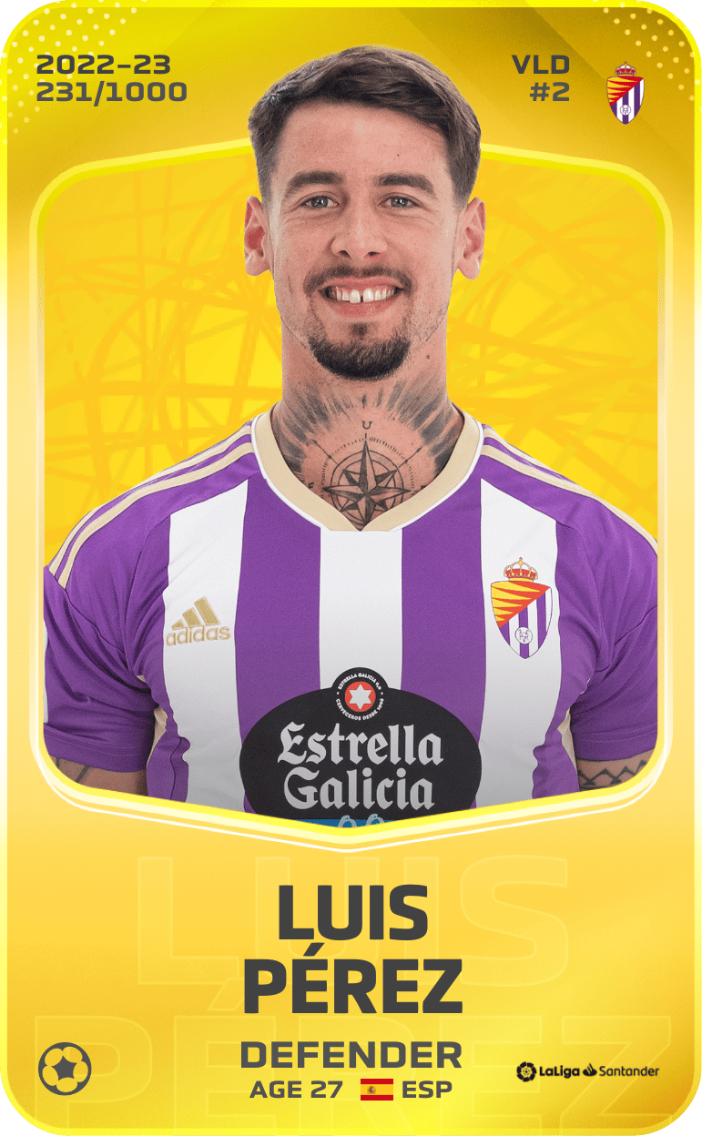 Luis Pérez 2022-23 • Limited 231/1000