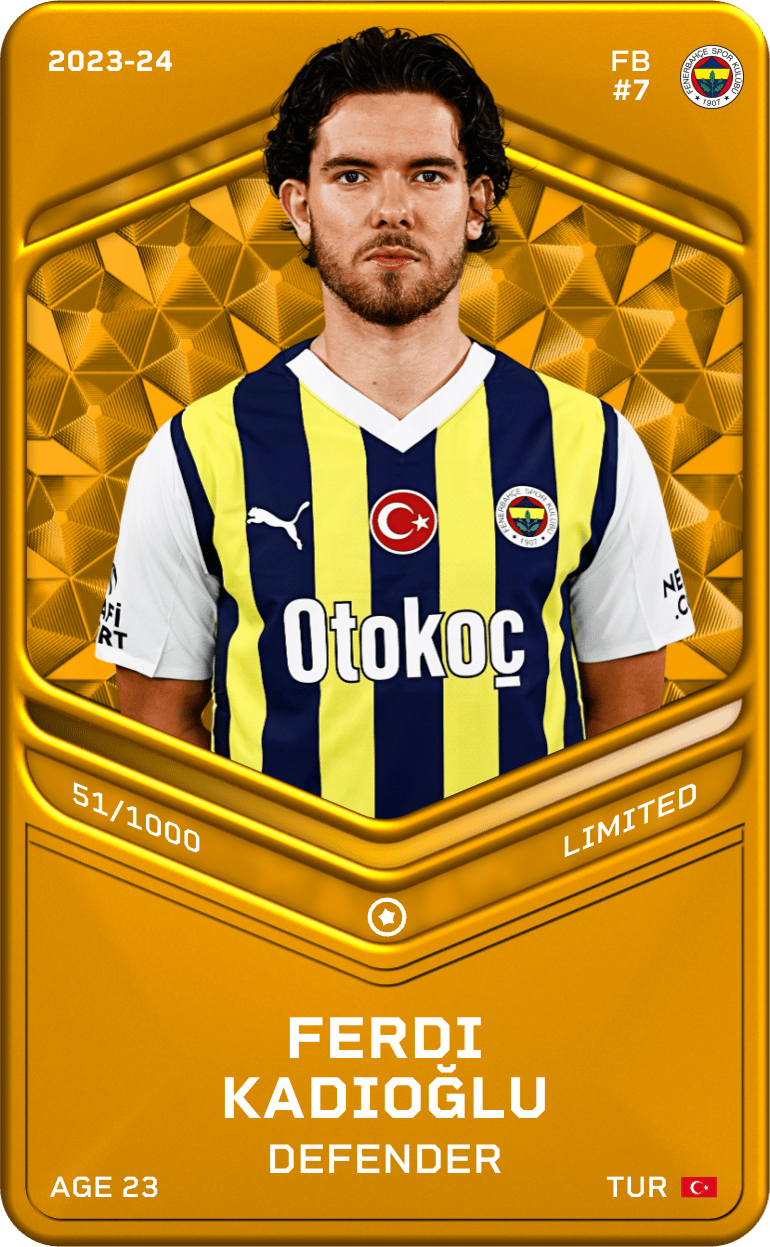 Ferdi Kadıoğlu 2023-24 • Limited 51/1000