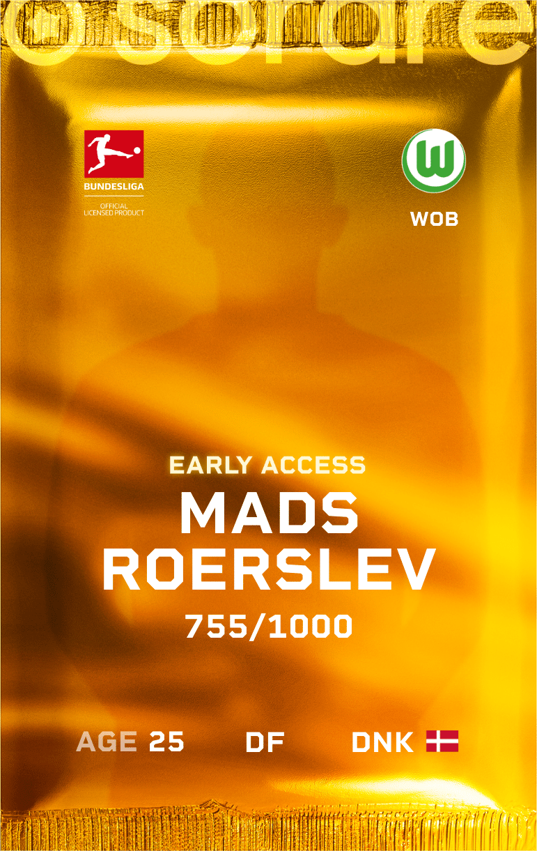 Mads Roerslev 2024-25 • Limited 755/1000
