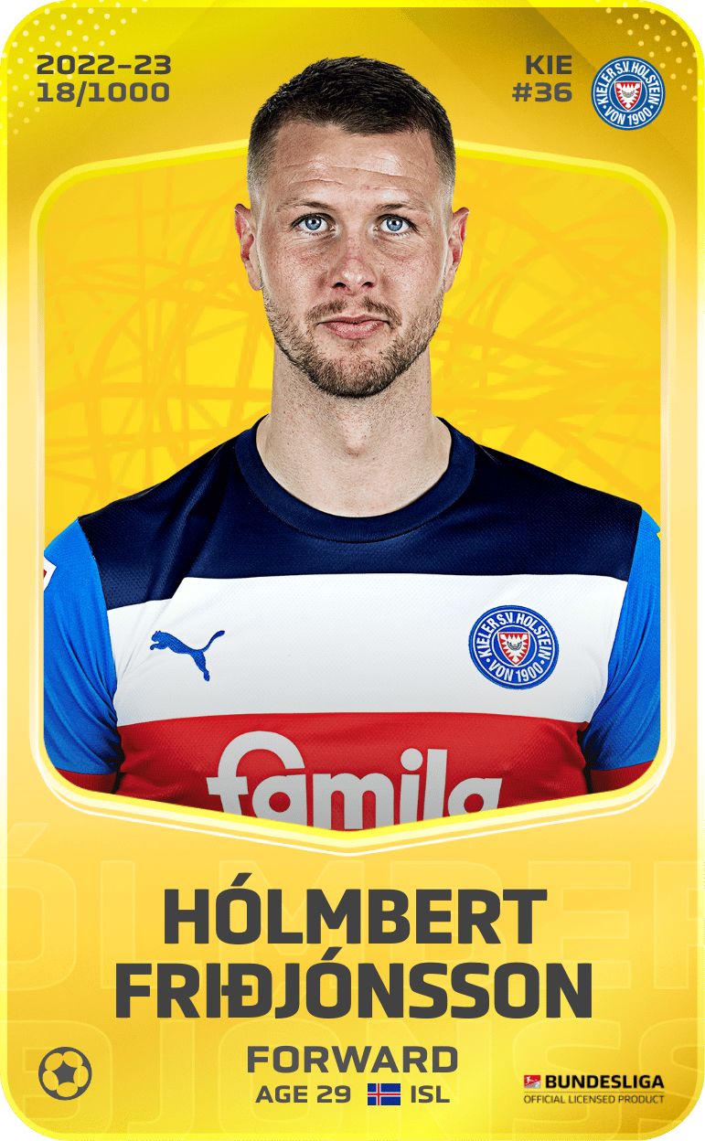 Hólmbert Friðjónsson 2022-23 • Limited 18/1000