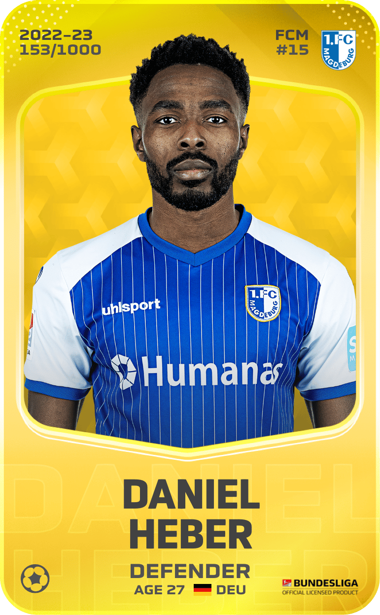 Daniel Heber 2022-23 • Limited 153/1000