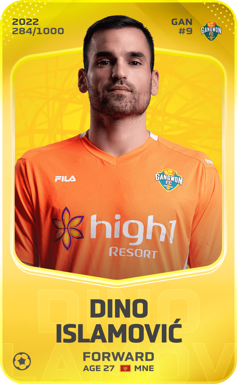 Dino Islamović 2022-23 • Limited 284/1000