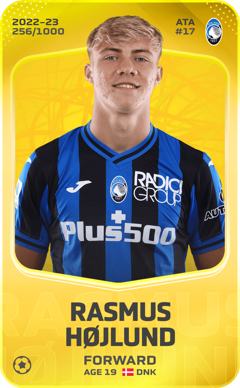 Rasmus Højlund 2022-23 • Limited 256/1000