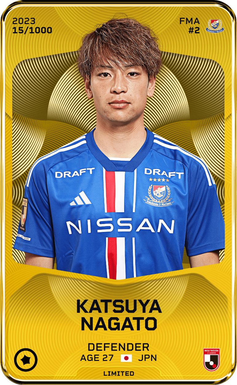 Katsuya Nagato 2023-24 • Limited 15/1000