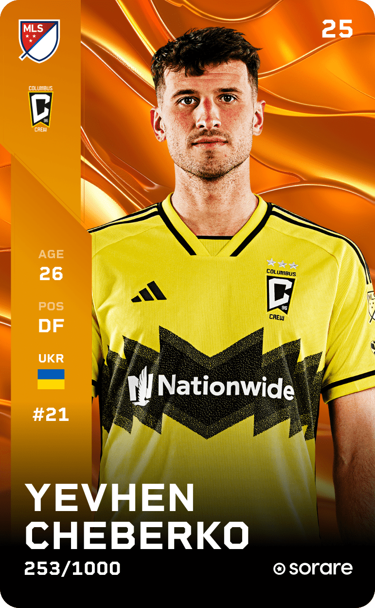 Yevhen Cheberko 2025-26 • Limited 253/1000
