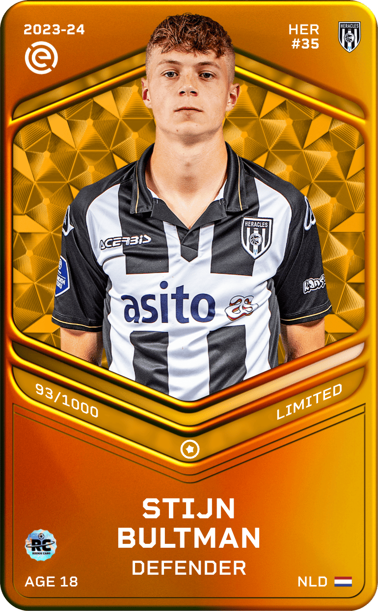 Stijn Bultman 2023-24 • Limited 93/1000