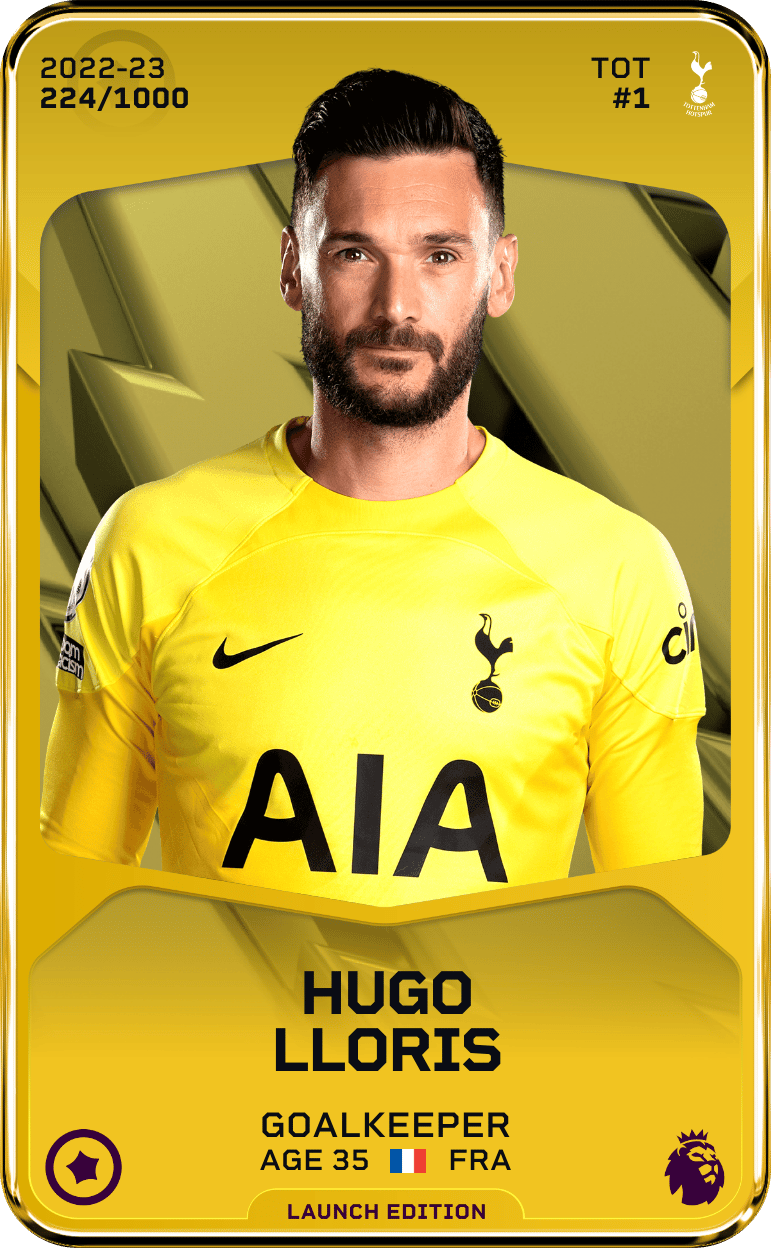 Hugo Lloris 2022-23 • Limited 224/1000