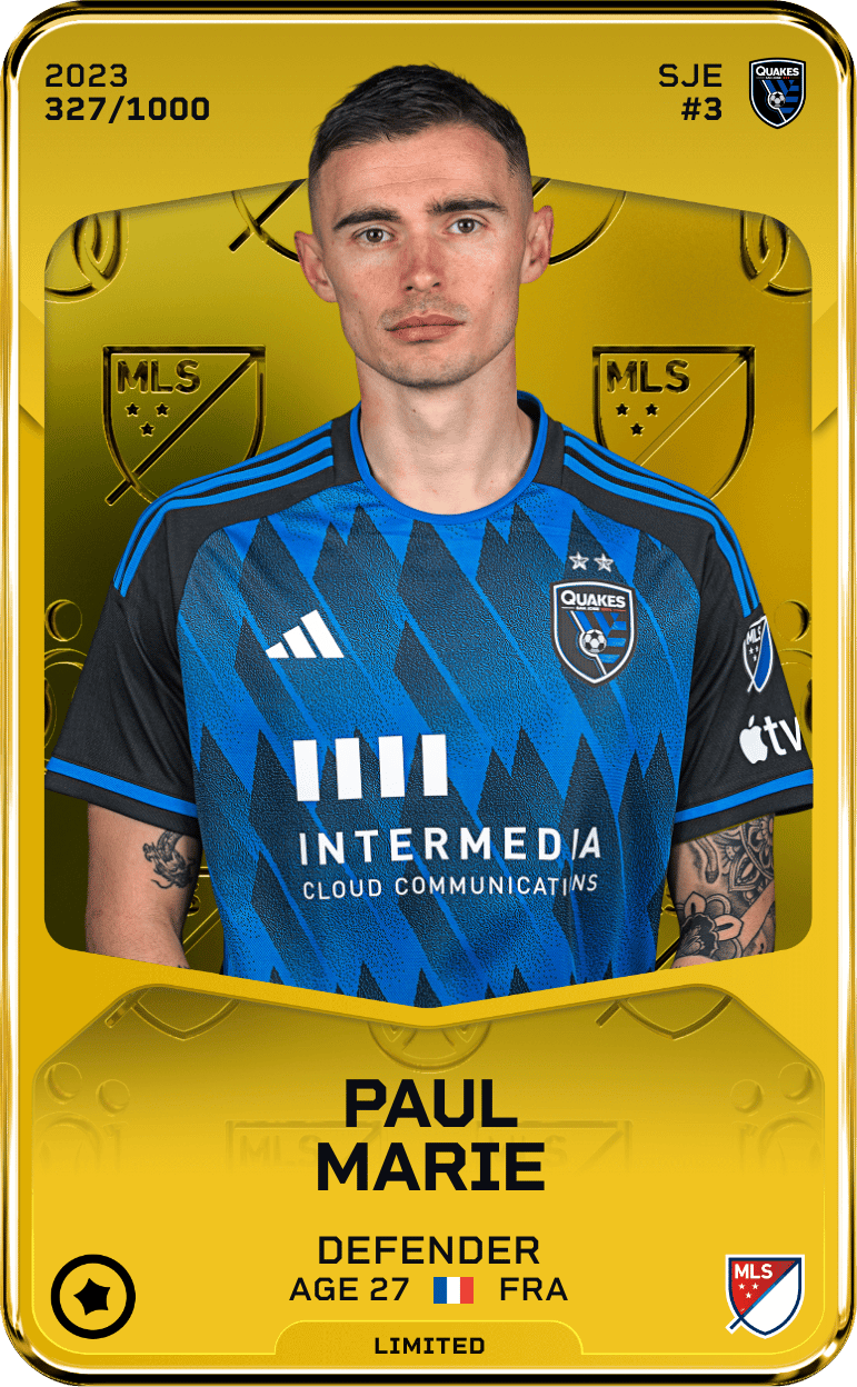 Paul Marie 2023-24 • Limited 327/1000