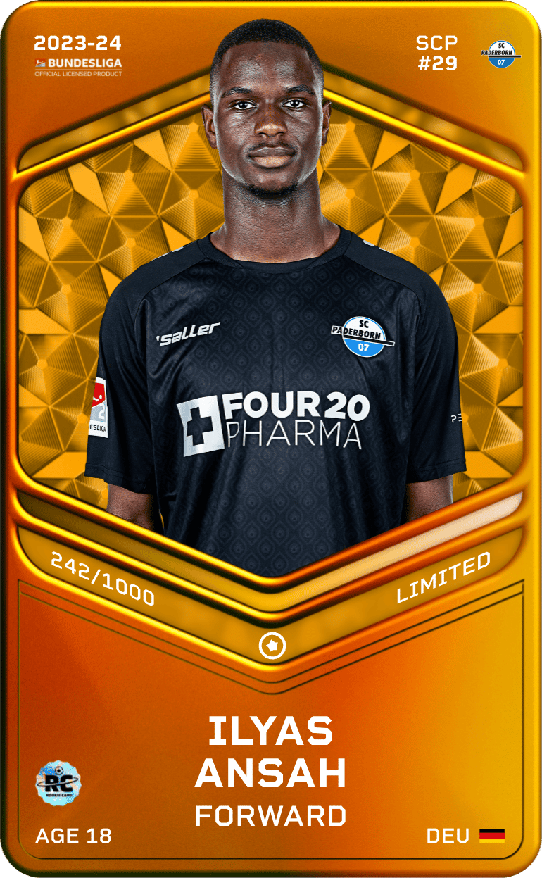 Ilyas Ansah 2023-24 • Limited 242/1000
