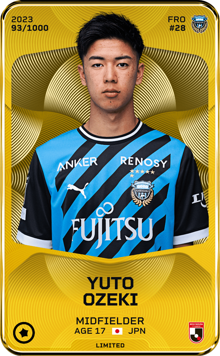 Yuto Ozeki 2023-24 • Limited 93/1000