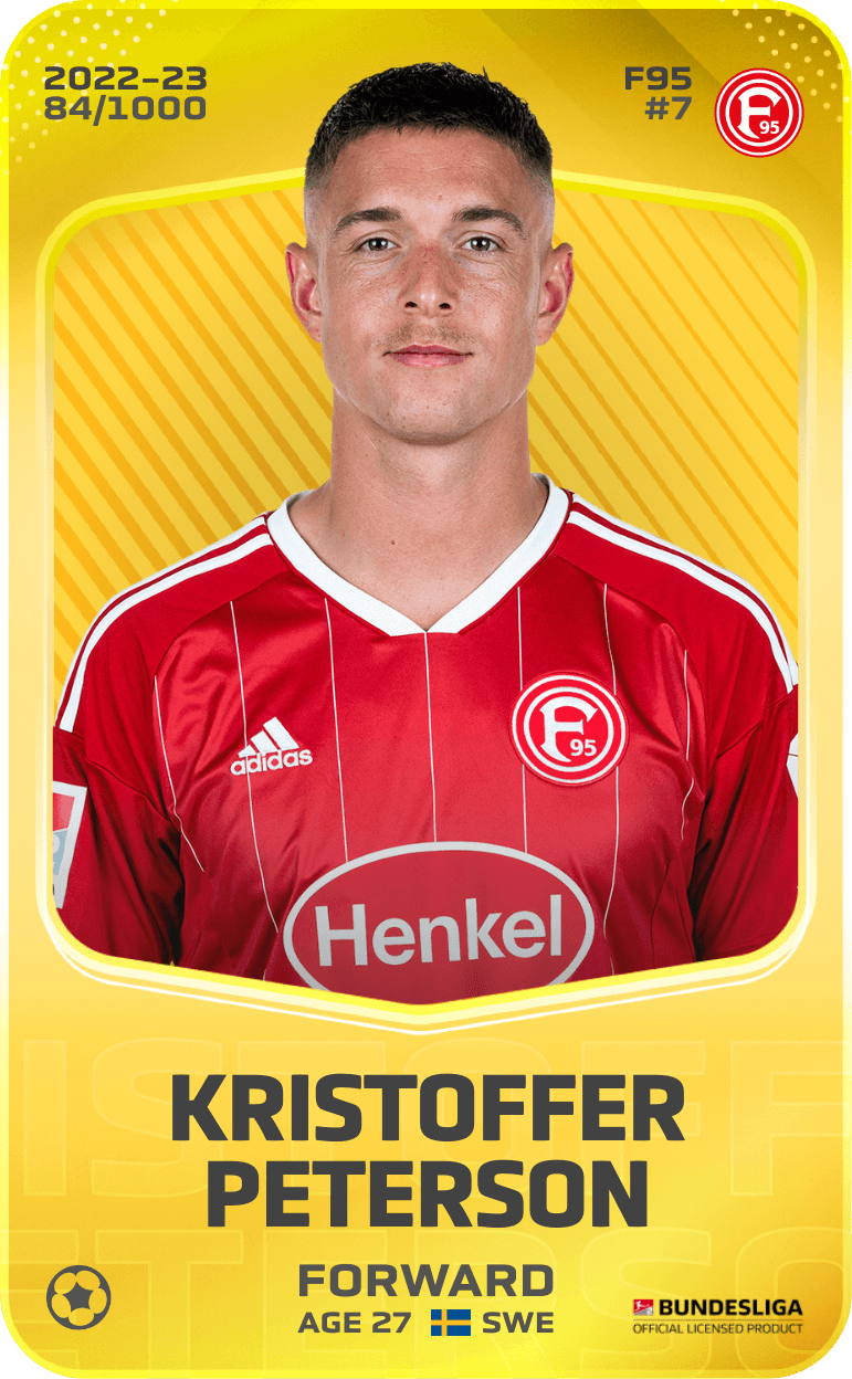 Kristoffer Peterson 2022-23 • Limited 84/1000