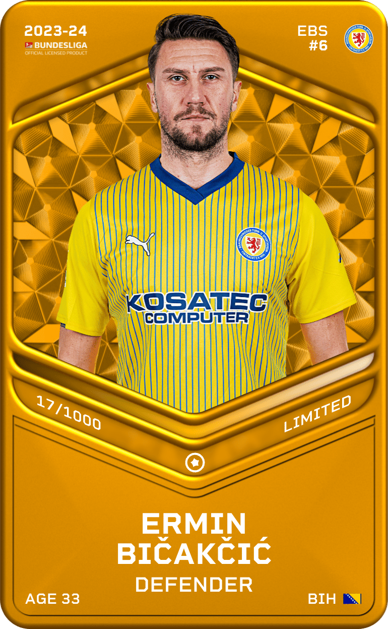 Ermin Bičakčić 2023-24 • Limited 17/1000